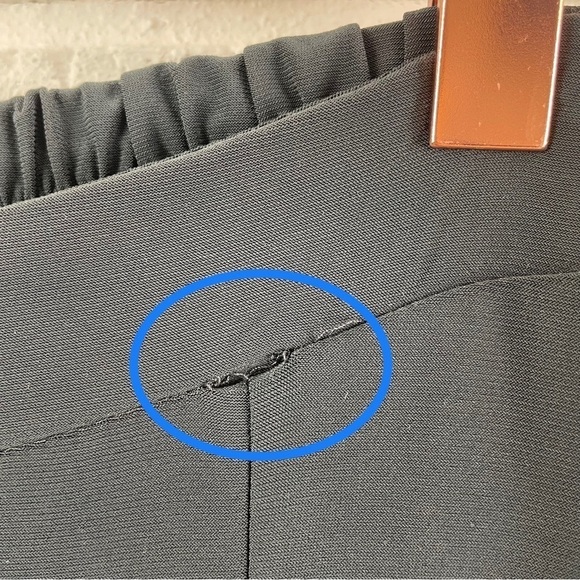 Sun Kim Andrea Pant Gray Travel Packable Trousers Size Medium - Picture 9 of 16